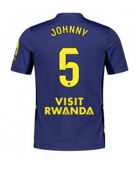 Billige Fotballdrakt Atletico Madrid Johnny Cardoso #5 Replika Bortedrakt 2025-26 Kortermet Billige Fotballdrakt Atletico Madrid Johnny Cardoso #5 Replika Bortedrakt 2025-26 Kortermet